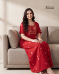 Premium Chunkdi Design Cotton Nighty for Women