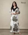 Fancy Premium Rayon Nighty – Elegant Nightwear for Women