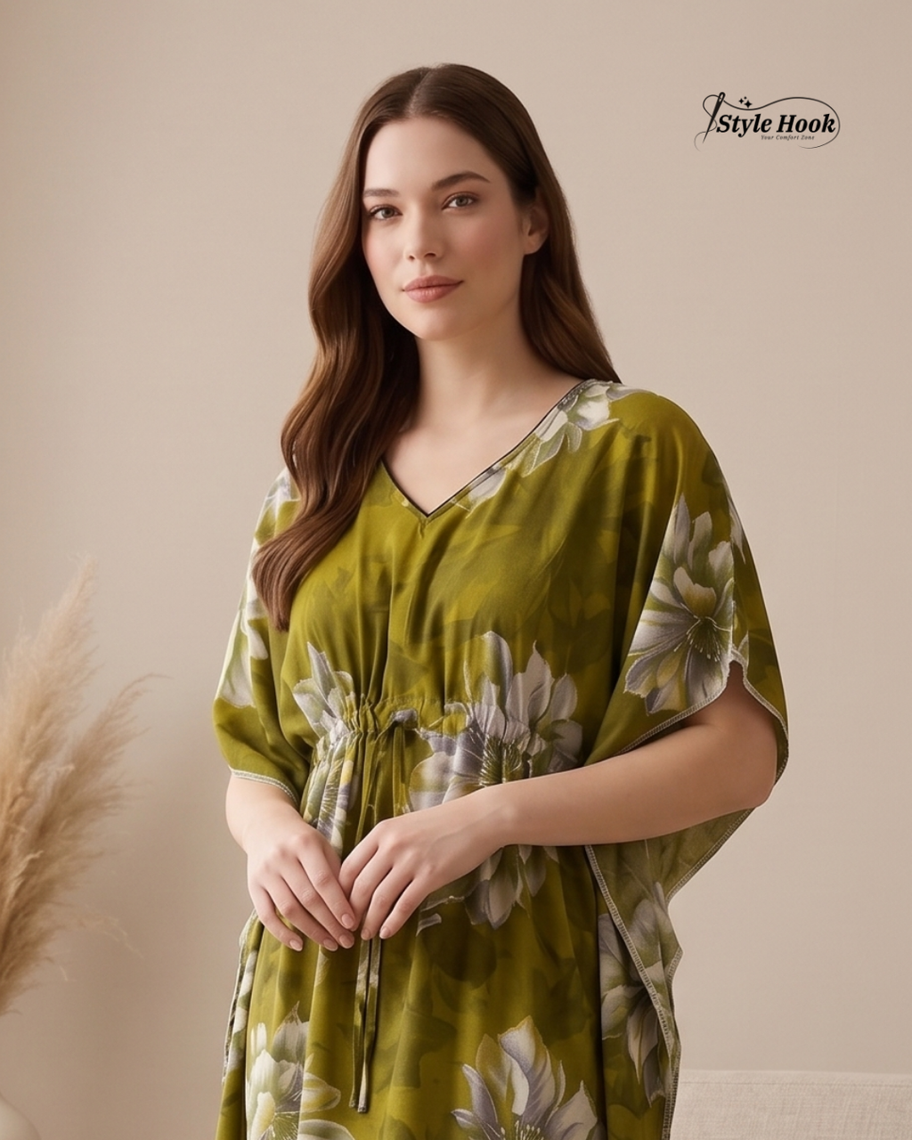 Style Hook Relaxed Home wear Kaftan Nighty