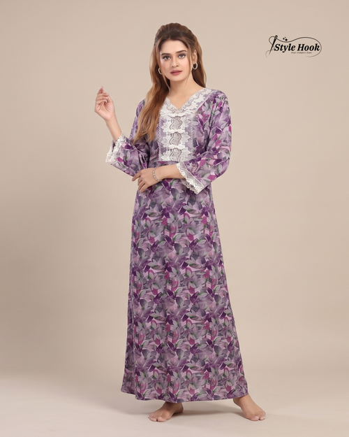Dubai Premium Nighty for Women – Ultra Soft Home Wear