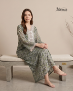 Style Hook Fancy Printed Dubai Nighty for Women