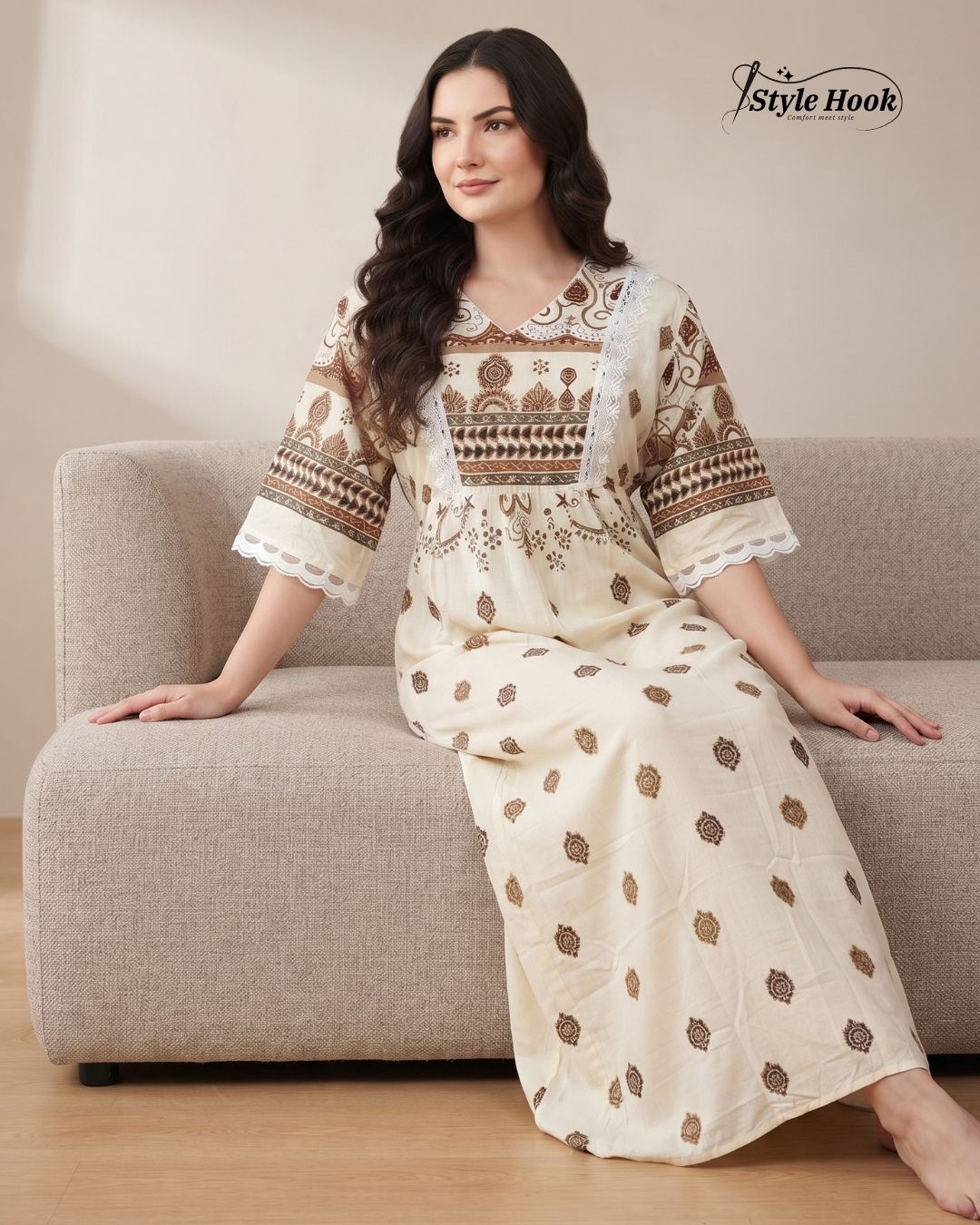 Elegant Frock Nighty for Women – Stylish &amp; Comfortable Nightwear