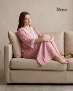 Style Hook Luxury Farasha sleev Soft Fabric Nighty