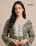 Style Hook Fancy Printed Dubai Nighty for Women