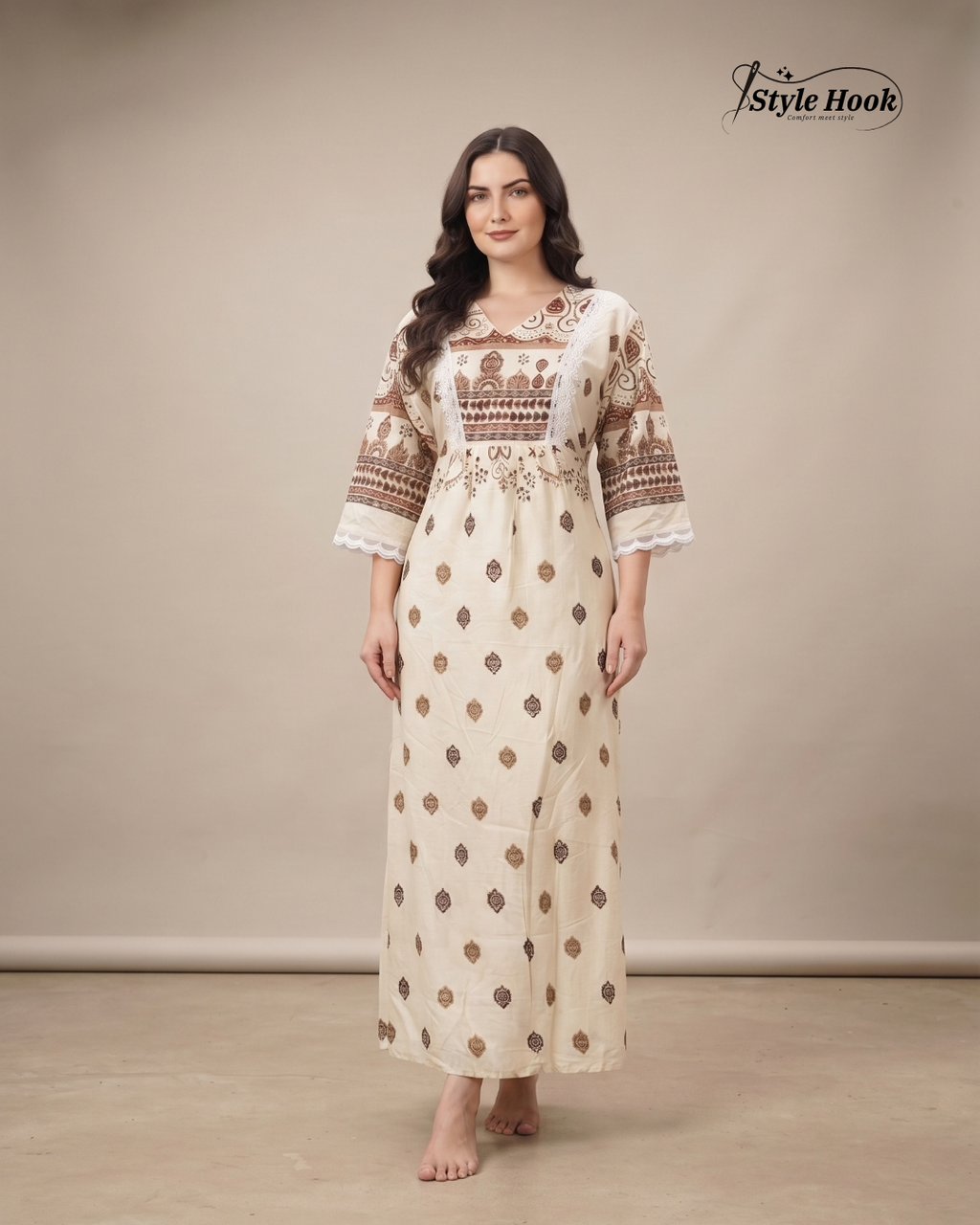 Elegant Frock Nighty for Women – Stylish &amp; Comfortable Nightwear