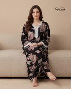 Soft Rayon Night Dress for Ladies