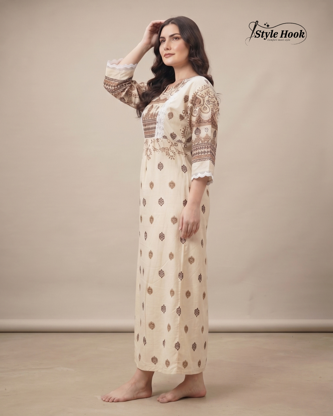Elegant Frock Nighty for Women – Stylish &amp; Comfortable Nightwear