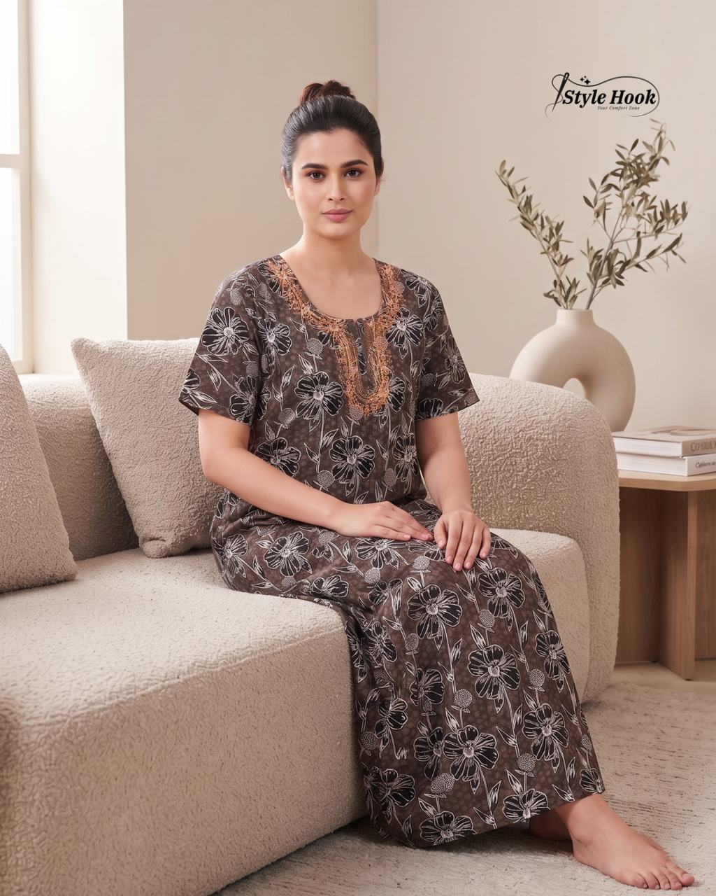 Soft Breathable Cotton Nightwear for Women