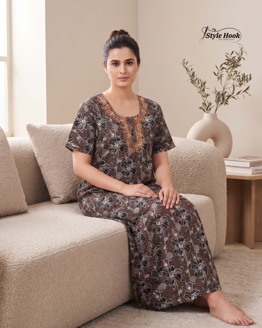 Soft Breathable Cotton Nightwear for Women