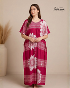 Luxury Lounge Kaftan Nighty