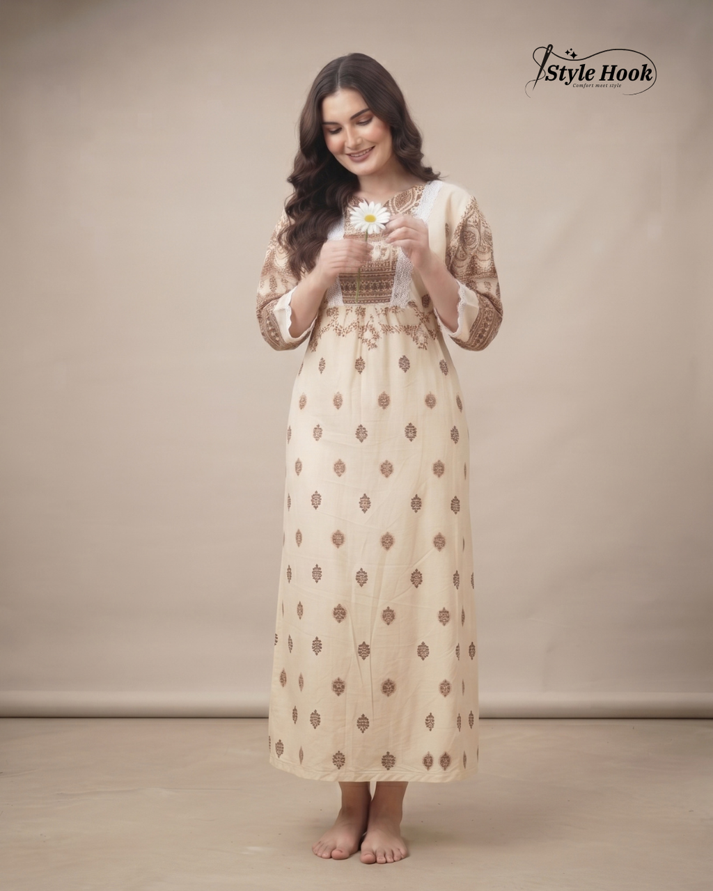 Elegant Frock Nighty for Women – Stylish &amp; Comfortable Nightwear