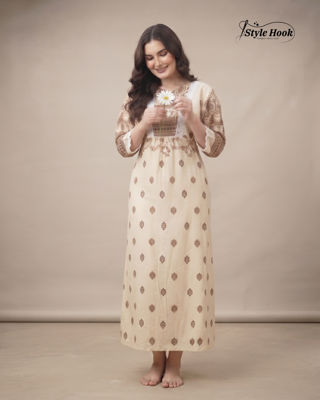Elegant Frock Nighty for Women – Stylish &amp; Comfortable Nightwear