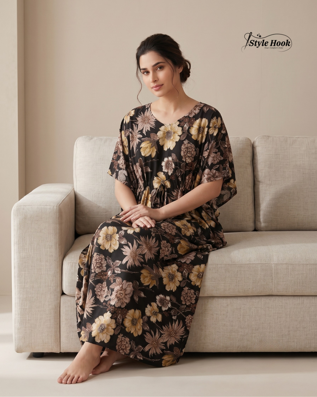 Style Hook Premium Home Lounge Kaftan