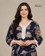 Soft Rayon Night Dress for Ladies
