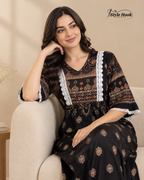 Printed Frock Nighty for Women – Comfortable Everyday Nightwear