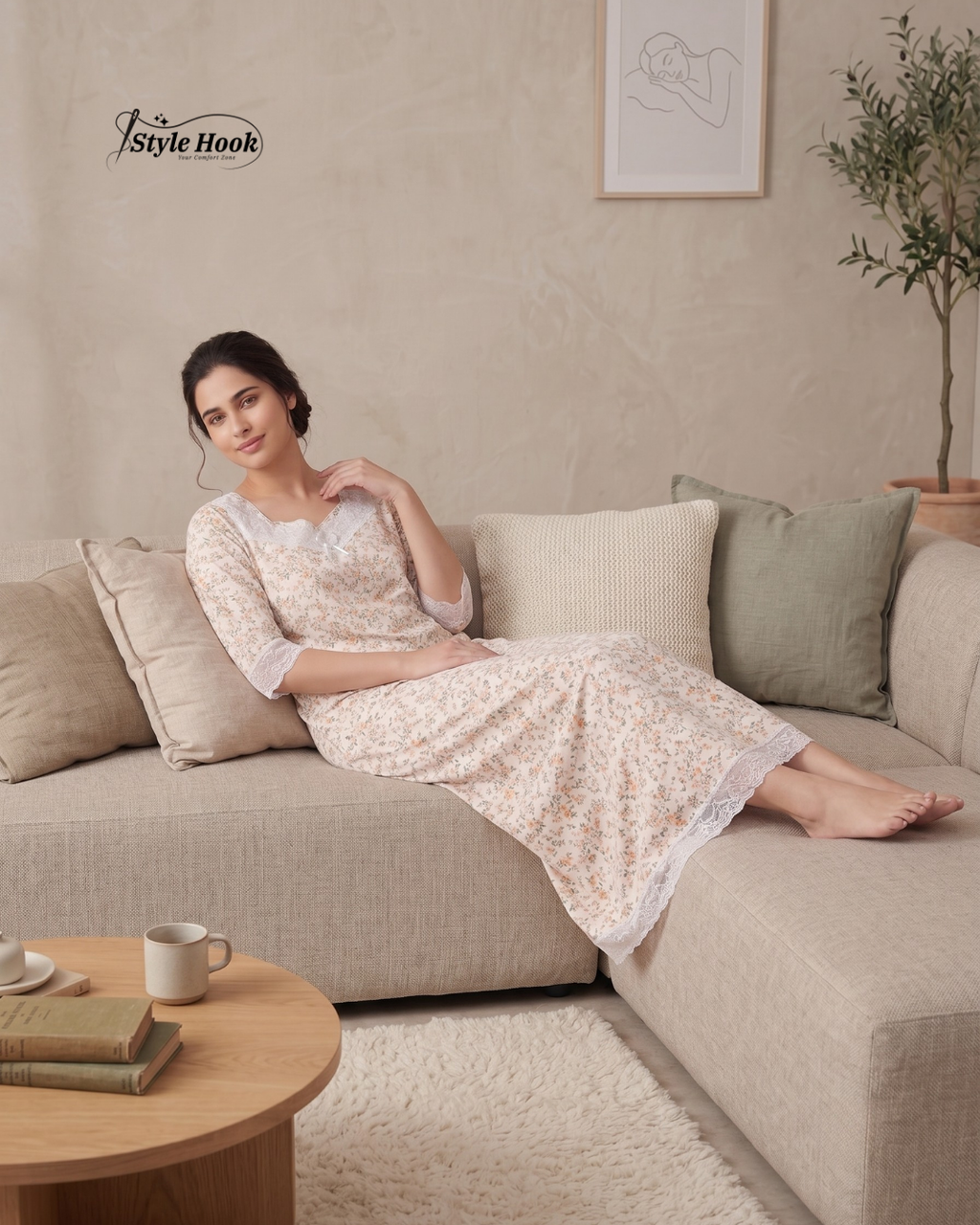 Style Hook Premium Homewear Nighty