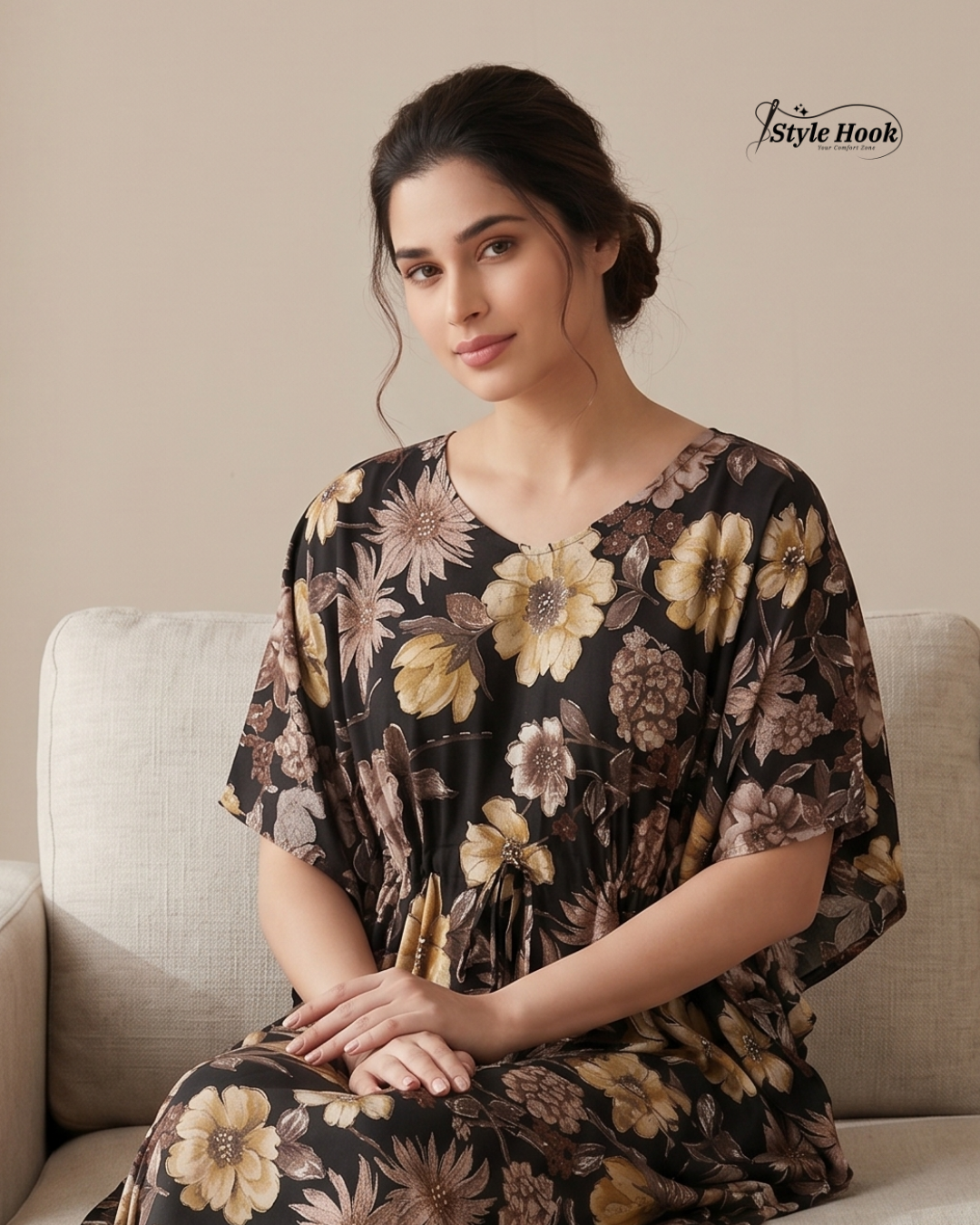 Style Hook Premium Home Lounge Kaftan
