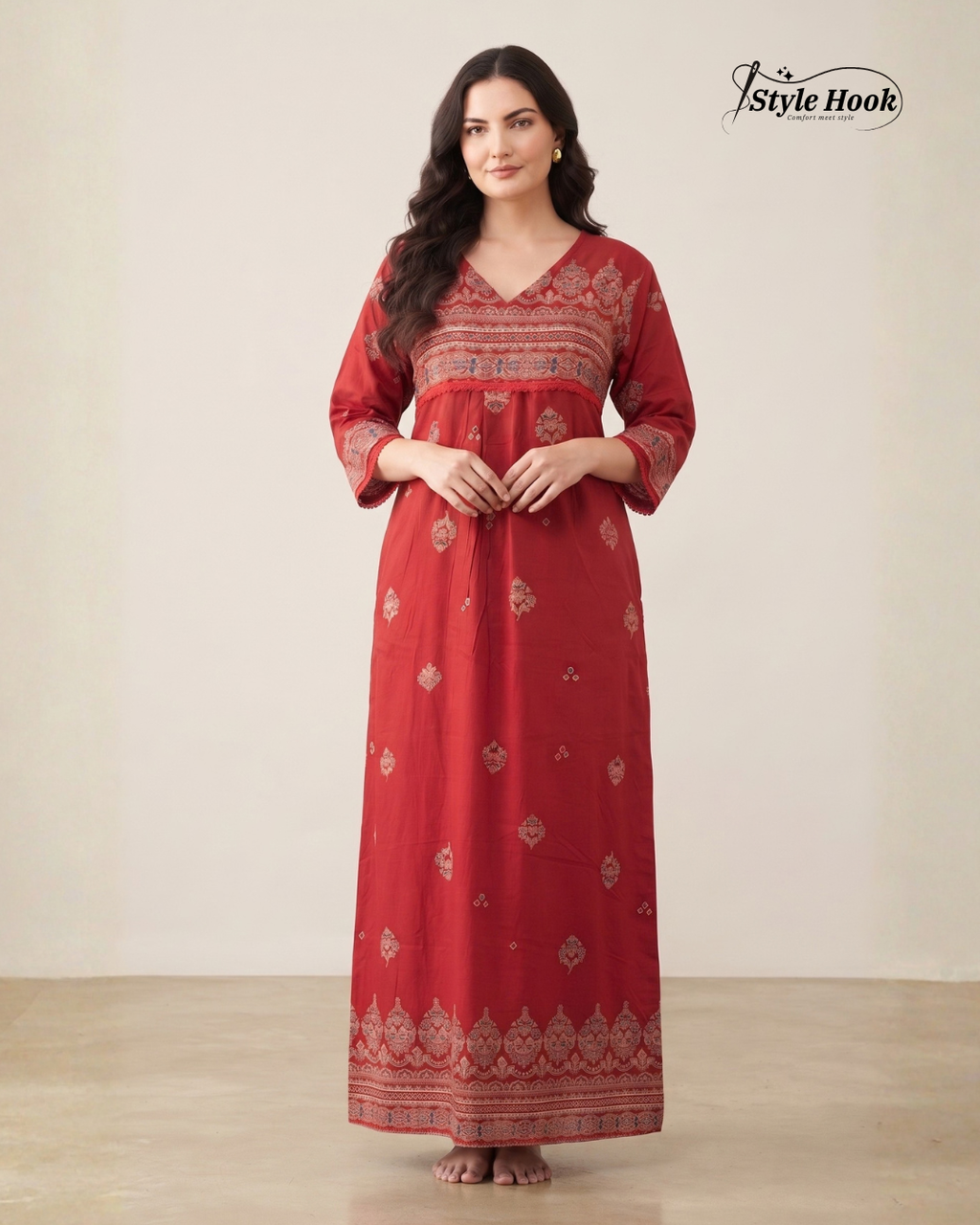 Fancy Frock Nighty for Women – Stylish Home &amp; Nightwear
