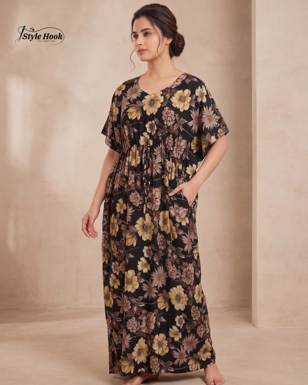 Style Hook Premium Home Lounge Kaftan