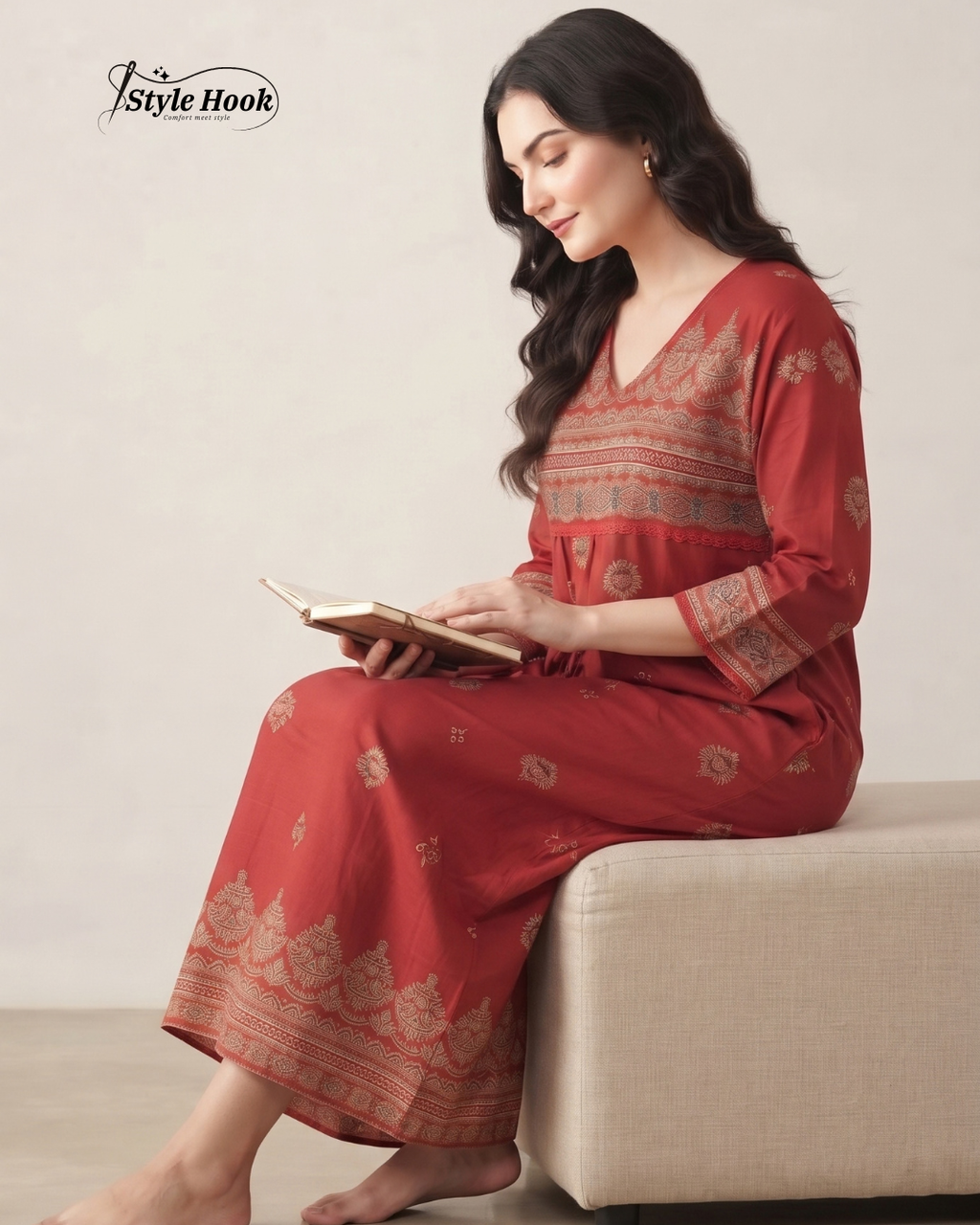 Fancy Frock Nighty for Women – Stylish Home &amp; Nightwear
