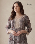 Style Hook Elegant Embroidered Dubai Nighty – Soft & Comfortable