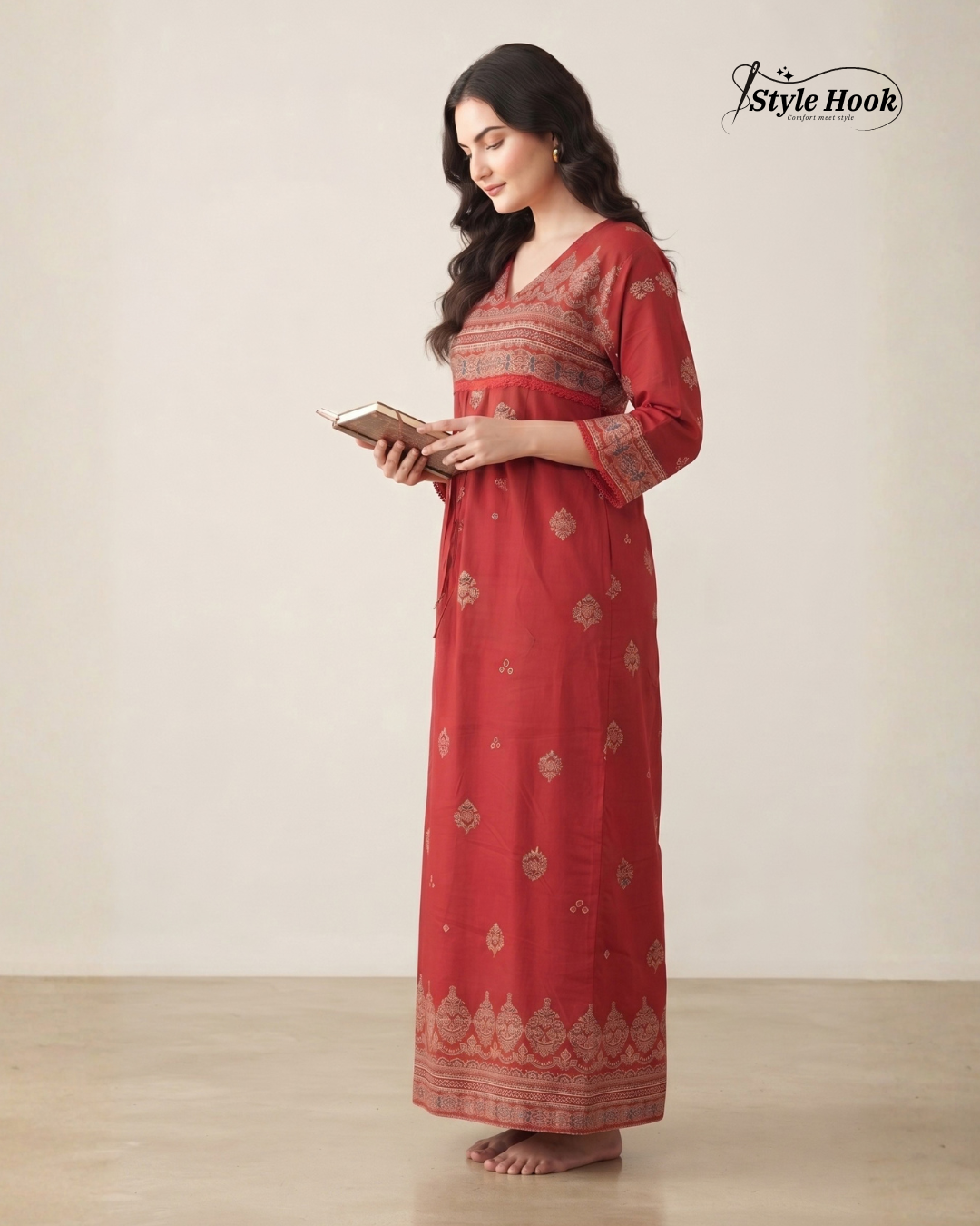 Fancy Frock Nighty for Women – Stylish Home &amp; Nightwear
