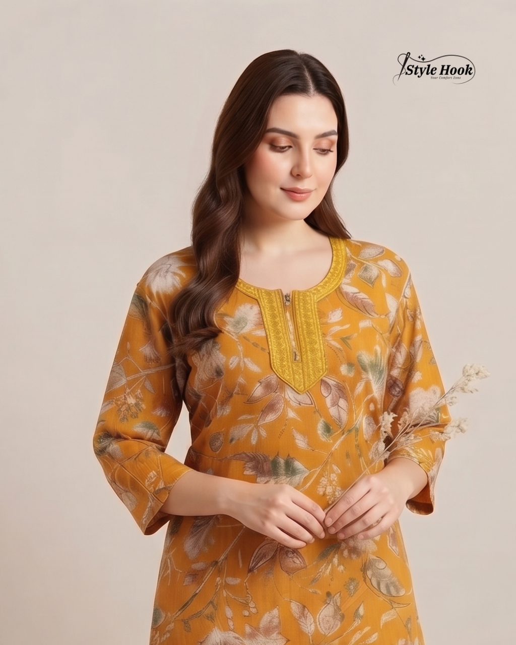 Soft Rayon Comfortable Home Wear Maxi