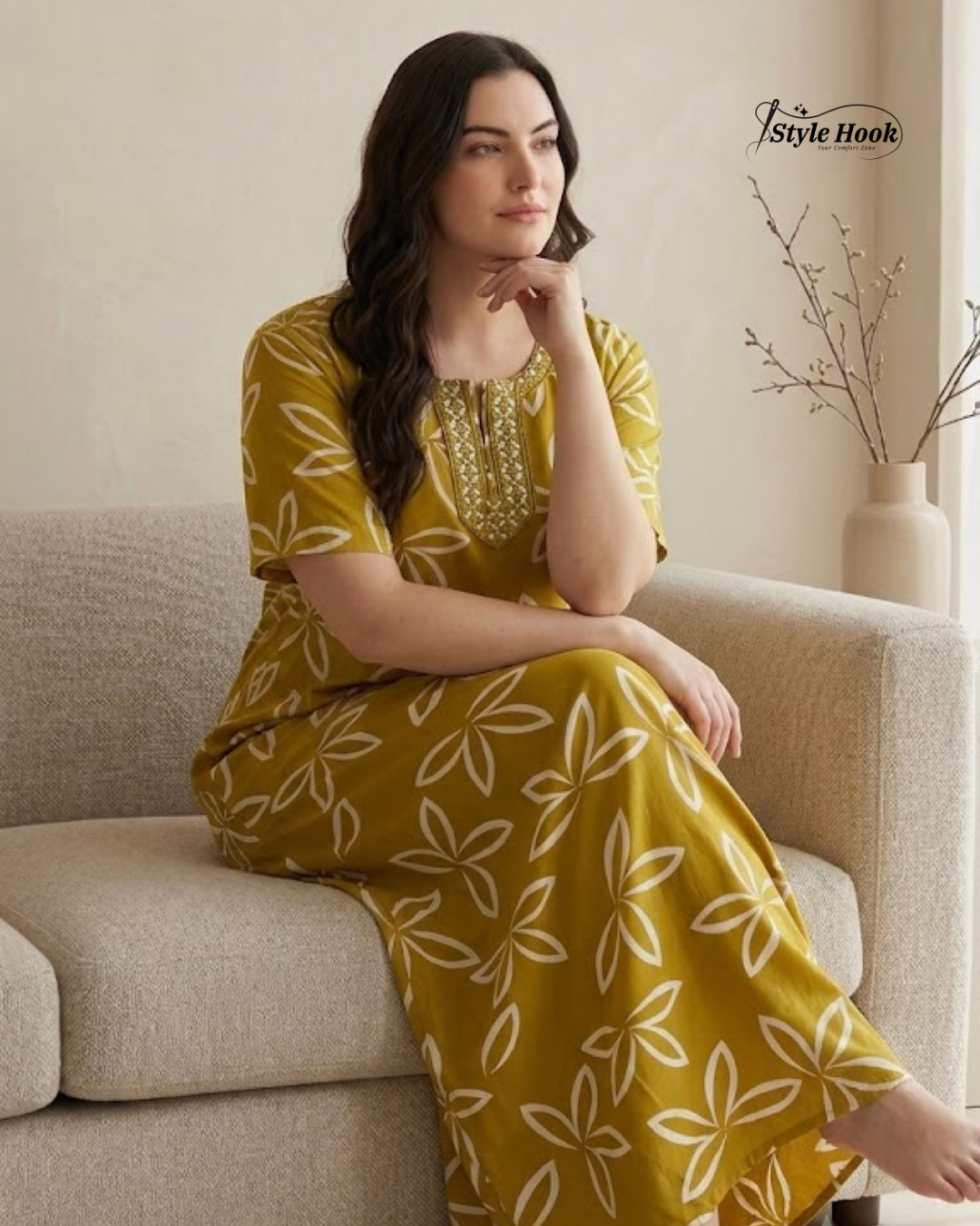 Stylish Women's Rayon Nightwear