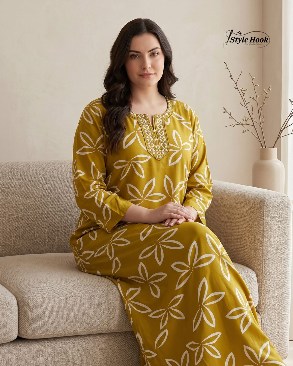 Stylish Women's Rayon Nightwear
