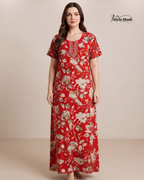 Soft Rayon Comfortable Home Wear Maxi
