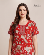 Soft Rayon Comfortable Home Wear Maxi
