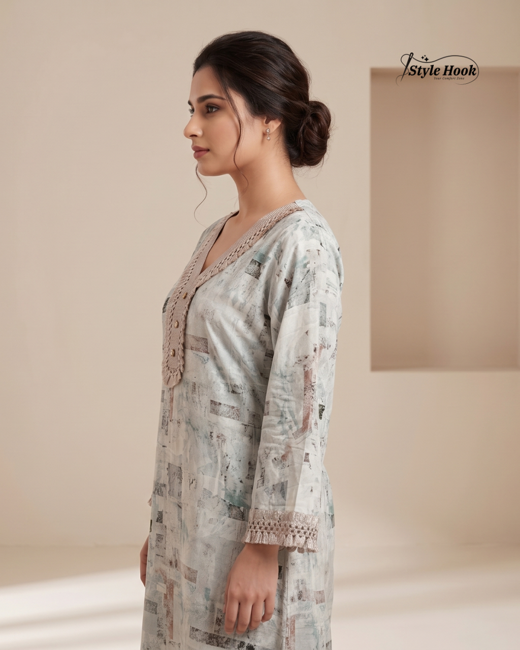Style Hook Dubai Luxury Nighty for Women – Premium Comfort Wear