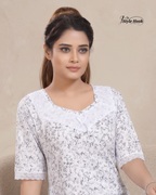 Style Hook Soft Fabric Sleepwear Nighty
