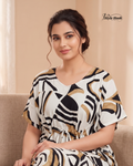Style Hook Floral Dubai Kaftan Nightwear