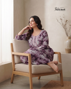 Soft Comfortable Home Wear Rayon Maxi