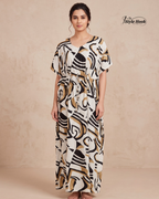 Style Hook Floral Dubai Kaftan Nightwear