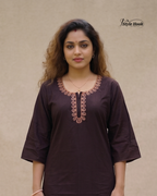 Premium Ladies Cotton Nighty – Elegant Home Wear Collection