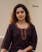Premium Ladies Cotton Nighty – Elegant Home Wear Collection