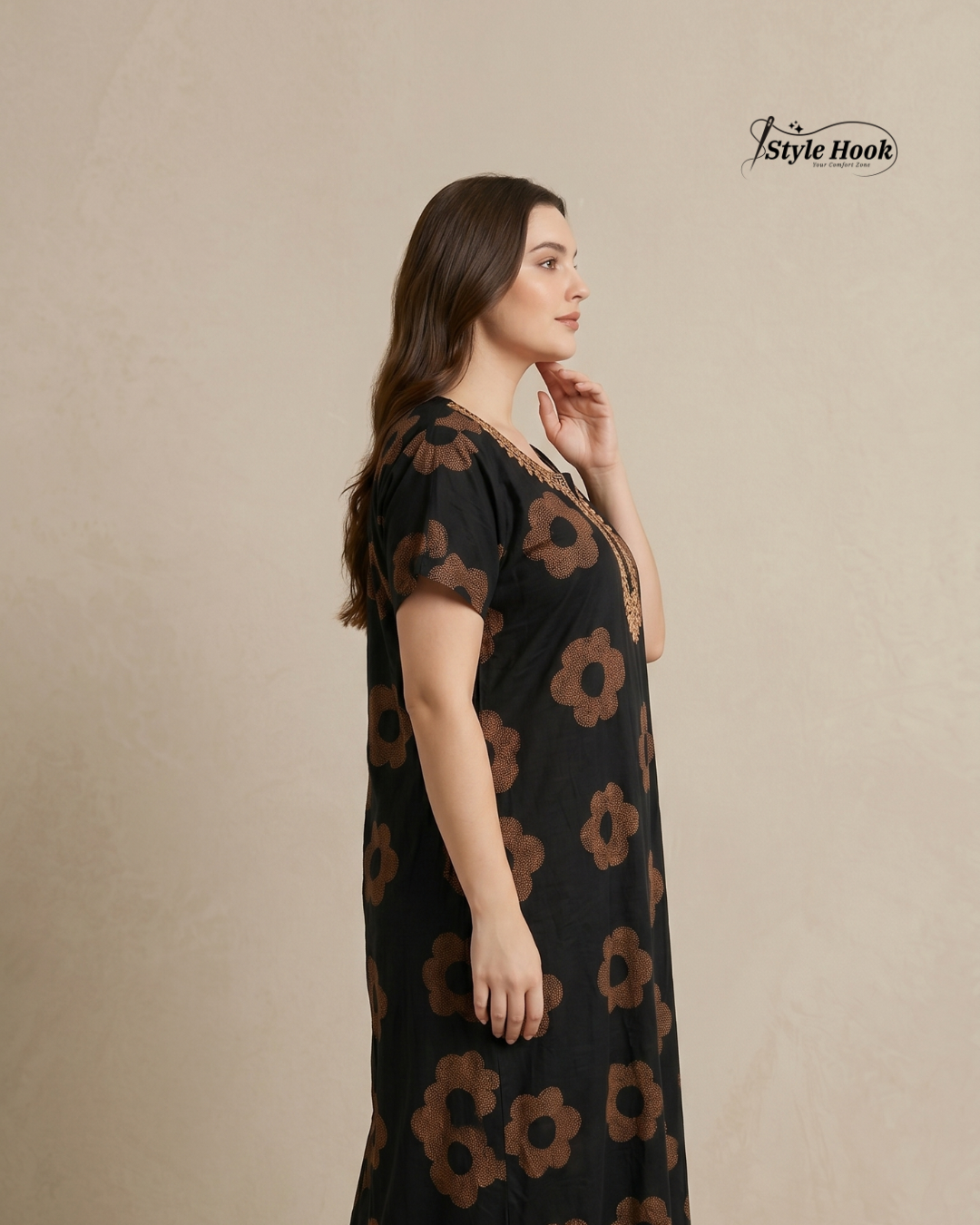 Style Hook Premium Cotton Daily Wear Nighty