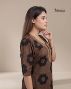 Style Hook Feeding Friendly Cotton Nighty