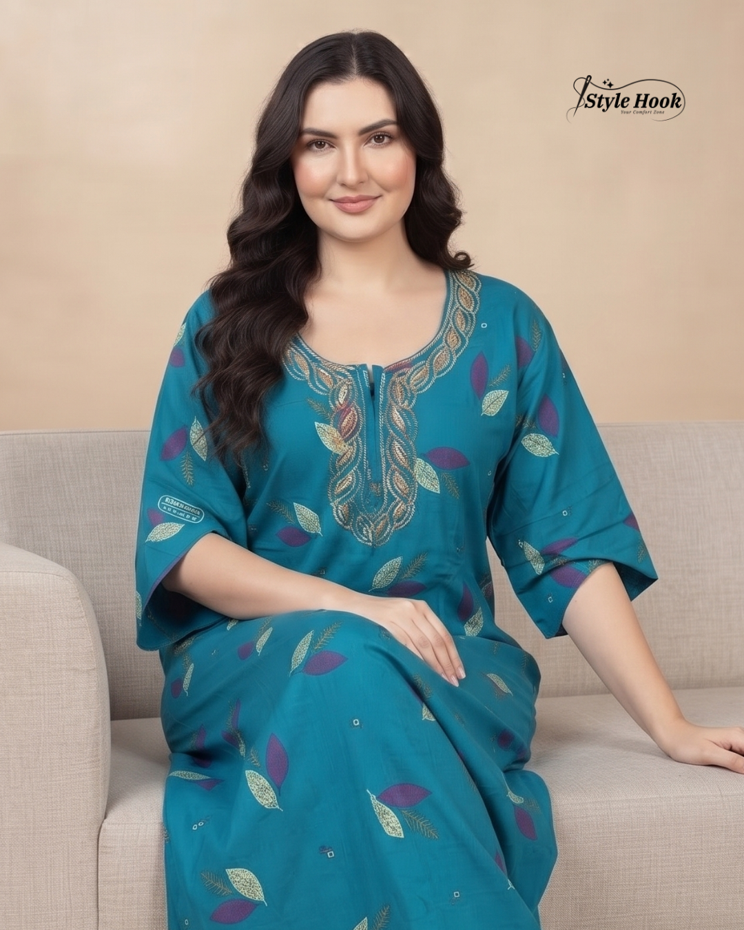 Comfortable Cotton Maxi Nighty
