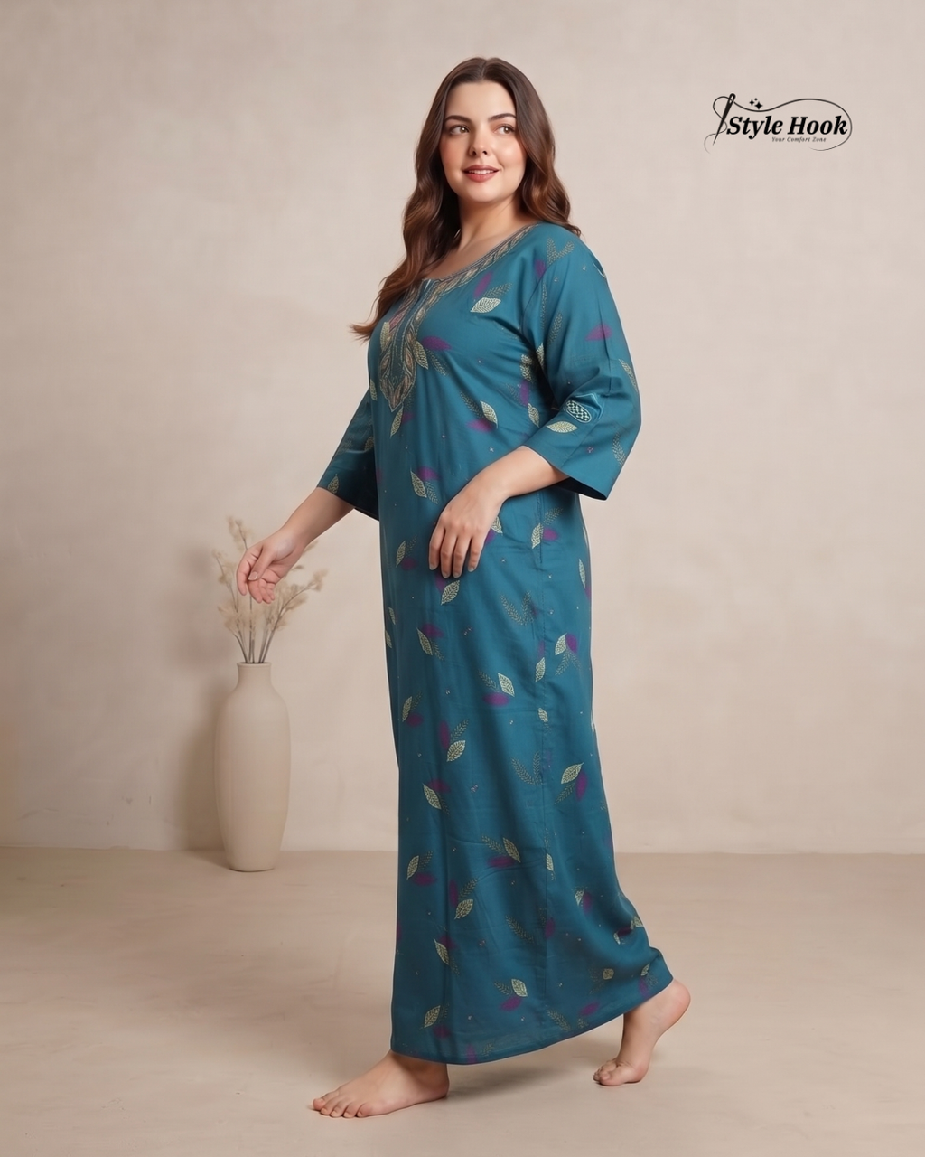 Comfortable Cotton Maxi Nighty