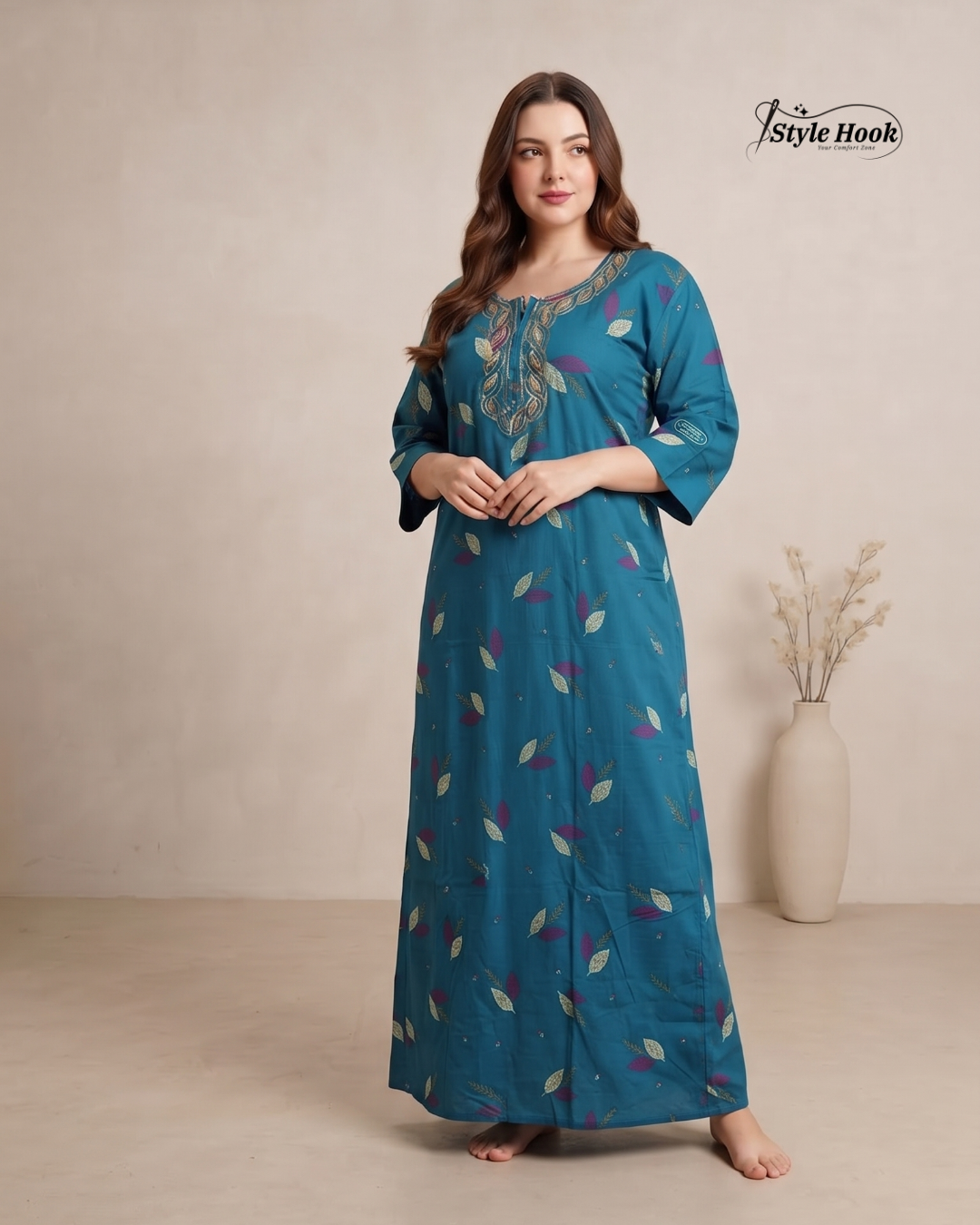 Comfortable Cotton Maxi Nighty