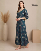 Stylish Cotton Lace House Dress – Onam Collection