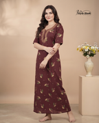 Premium Soft Cotton Nighty for Women