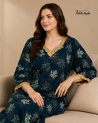 Stylish Cotton Lace House Dress – Onam Collection