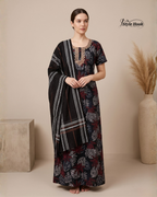 Style Hook Traditional Modest Shawl Cotton Nighty