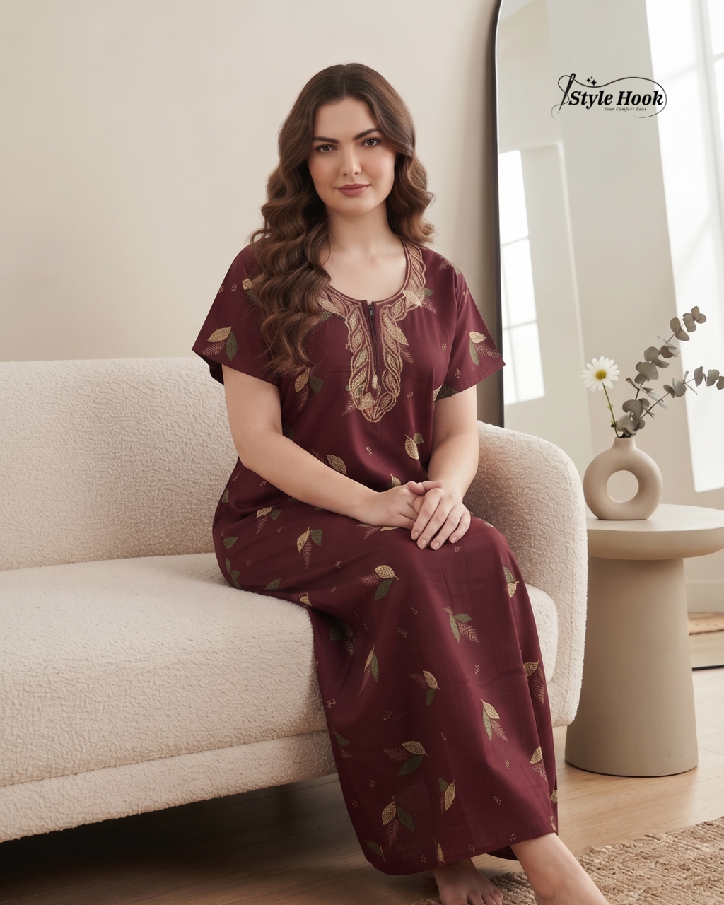 Comfortable Cotton Maxi Nighty