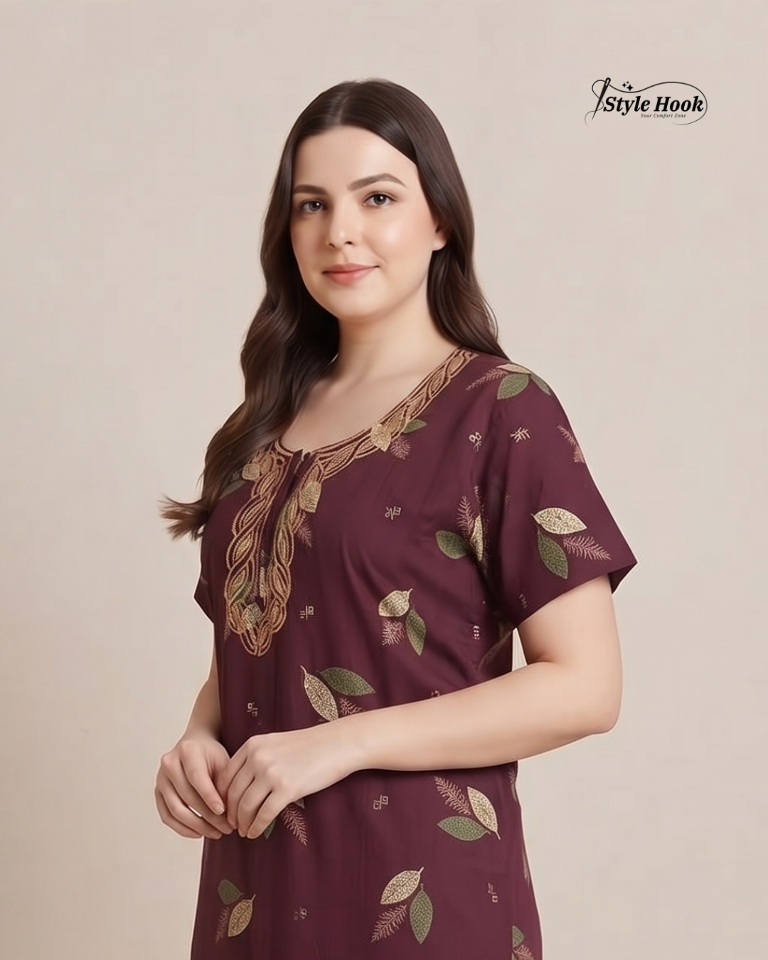 Comfortable Cotton Maxi Nighty
