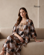 Style Hook Full Sleeve Muslim Nighty